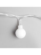 Гирлянда «Нить» 5 м с насадками «Шарики белые», IP20, прозрачная нить, 30 LED, свечение тёплое белое, 8 режимов, 220 В - Фото 7