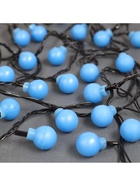 Гирлянда «Нить» 5 м с насадками «Шарики синие», IP20, тёмная нить, 30 LED, свечение синее, 8 режимов, 220 В - фото 118556831 Гирлянда «Нить» 5 м с насадками «Шарики синие», IP20, тёмная нить, 30 LED, свечение синее, 8 режимов, 220 В - фото 118556831