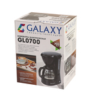 Кофеварка Galaxy GL 0700, капельная, 700 Вт, 0.75 л, чёрная - Фото 6
