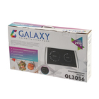 Плитка индукционная Galaxy GL 3056, 2900 Вт, 2 конфорки, чёрно-серебристая - Фото 5