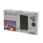 Плитка индукционная Galaxy GL 3057, 2900 Вт, 2 конфорки, 10 уровней, чёрно-серебристая - Фото 5