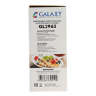 Электровафельница Galaxy GL 2963, 800 Вт, венские вафли, антипригарное покрытие, белая - Фото 5