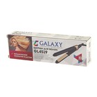 Выпрямитель Galaxy GL 4519, 40 Вт, керамическое покрытие, 85х20 мм, до 180 °С, чёрный - Фото 6