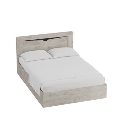 Кровать Соренто, 1400х2000, с ПМ и бельевой ящик, Дуб бонифаций