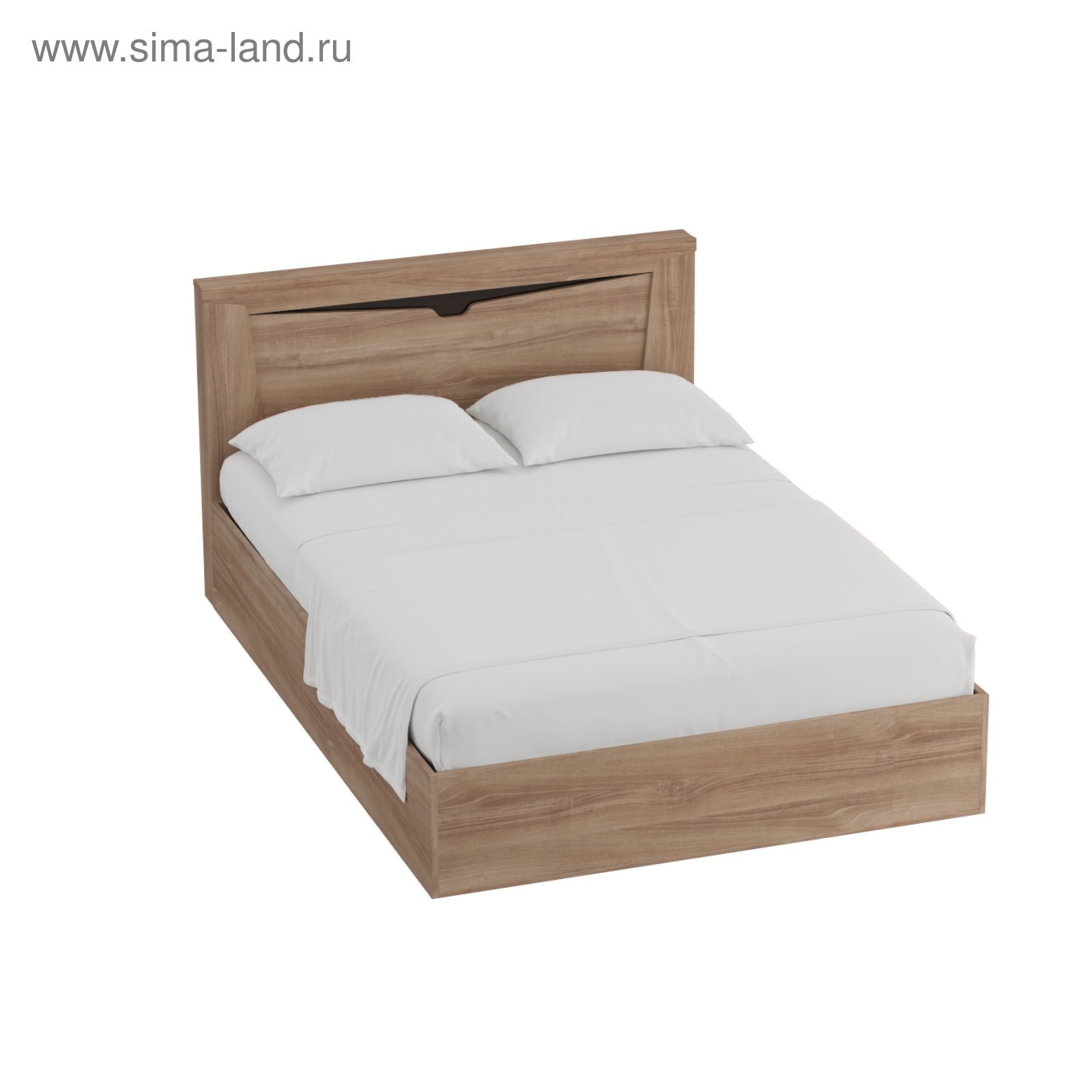 Кровать Соренто 1800х2000, с ПМ и бельевой ящик, Дуб стирлинг (3941340 ...