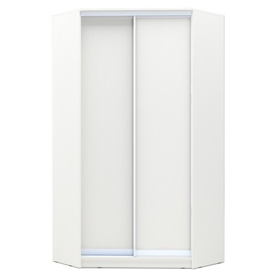Шкаф – купе угловой «Хит – У – 23 – 4 – 11», 1103×1103×2300 мм, цвет белый