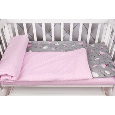 Детское постельное бельё Baby Boom, 75х125 см, 112х147 см, 40х60 см