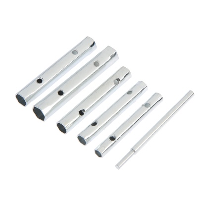 УЦЕНКА Набор ключей ТУНДРА, трубчатых торцевых, 5 предметов, 8 - 17 мм