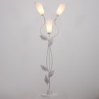 Торшер «Симпл», 3×40 Вт, E27, белый, 55×30×155 см - Фото 2