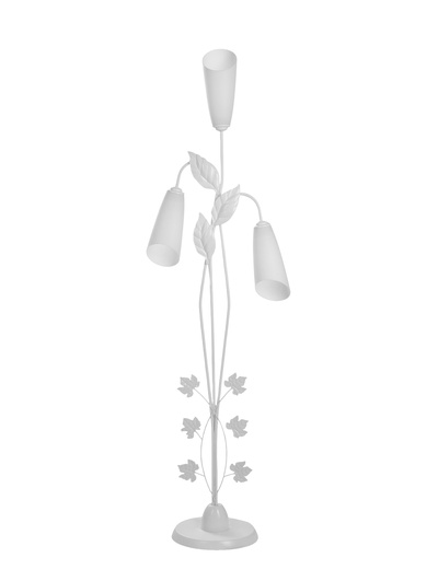 Торшер напольный BayerLux «Симпл», 3×40 Вт, E27, белый