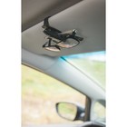 Держатель для очков TORSO на солнцезащитный козырек, черный - Фото 2