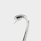 Набор ложек на подставке Magistro «Серебряный лебедь», 7,5×5×14 см, цвет серебряный - фото 4255328