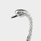 Набор ложек на подставке Magistro «Серебряный лебедь», 7,5×5×14 см, цвет серебряный - фото 4255331