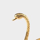Набор ложек на подставке Magistro «Золотой лебедь», 7,5×5×14 см, цвет золотой - фото 4255339