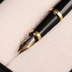 Ручка подарочная Calligrata. VIP, перьевая, в футляре кожзам, корпус чёрный - Фото 4