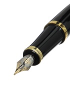 Ручка подарочная Calligrata. VIP, перьевая, в футляре кожзам, корпус чёрный - Фото 7