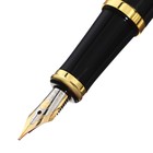 Ручка подарочная Calligrata. VIP, перьевая, в футляре кожзам, корпус чёрный - Фото 9