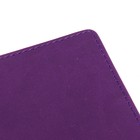 Ежедневник недатированный А5+, 136 листов Velvet, обложка искусственная кожа, фиолетовый - Фото 3