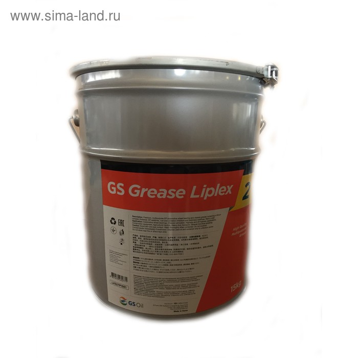 Смазка многоцелевая GS Grease Liplex 2, 15 кг - Фото 1