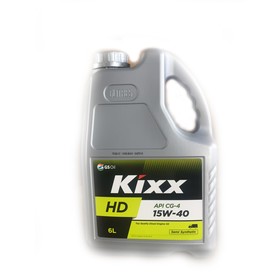 Масло моторное  Kixx HD CG-4 15W-40 Dynamic, 6 л 3937837