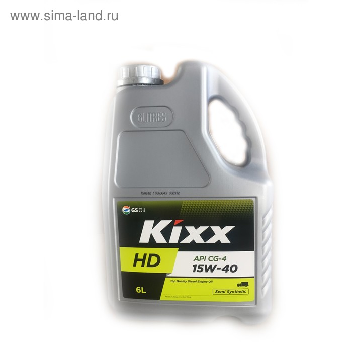 Масло моторное  Kixx HD CG-4 15W-40 Dynamic, 6 л - Фото 1