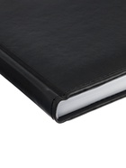 Ежедневник недатированный А5, 160 листов, искусственная кожа, перфорация углов, «Вивелла», чёрный - фото 59970834