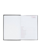 Ежедневник недатированный Calligrata. Vivella, А5, 160 листов, кожзам, чёрный - Фото 6