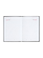 Ежедневник недатированный Calligrata. Vivella, А5, 160 листов, кожзам, чёрный - Фото 7