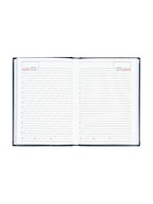 Ежедневник недатированный А5, 160 листов, искусственная кожа «Небраска», синий - Фото 16