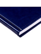 Ежедневник недатированный А5, 160 листов, искусственная кожа «Небраска», синий - Фото 17