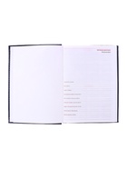 Ежедневник недатированный Calligrata. Nebraska, А5, 160 листов, твёрдый переплёт, кожзам, синий - Фото 9