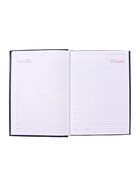 Ежедневник недатированный А5, 160 листов, искусственная кожа «Небраска», синий - Фото 20