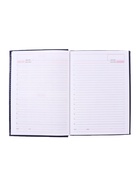 Ежедневник недатированный Calligrata. Nebraska, А5, 160 листов, твёрдый переплёт, кожзам, синий - Фото 7