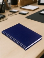 Ежедневник недатированный Calligrata. Nebraska, А5, 160 листов, твёрдый переплёт, кожзам, синий - Фото 3