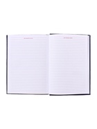 Ежедневник недатированный Calligrata. Nebraska, А5, 160 листов, твёрдый переплёт, кожзам, синий - Фото 11