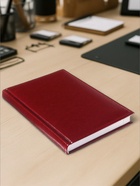 Ежедневник недатированный А5, 160 листов «Небраска», бордовый - Фото 4