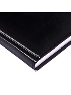 Ежедневник недатированный А5, 160 листов, перфорация углов, «Небраска», чёрный - фото 59970855