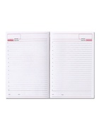 Ежедневник недатированный А5, 160 листов, перфорация углов, «Небраска», чёрный - Фото 8