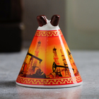 Колокольчик сувенирный «ЯНАО. Нефтяная вышка» - Фото 3