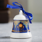 Колокольчик сувенирный «Казахстан. Флаг» - Фото 1