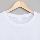 Футболка мужская цвет белый, р-р 54 - фото 24615397