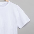 Футболка мужская цвет белый, р-р 54 - фото 24615398