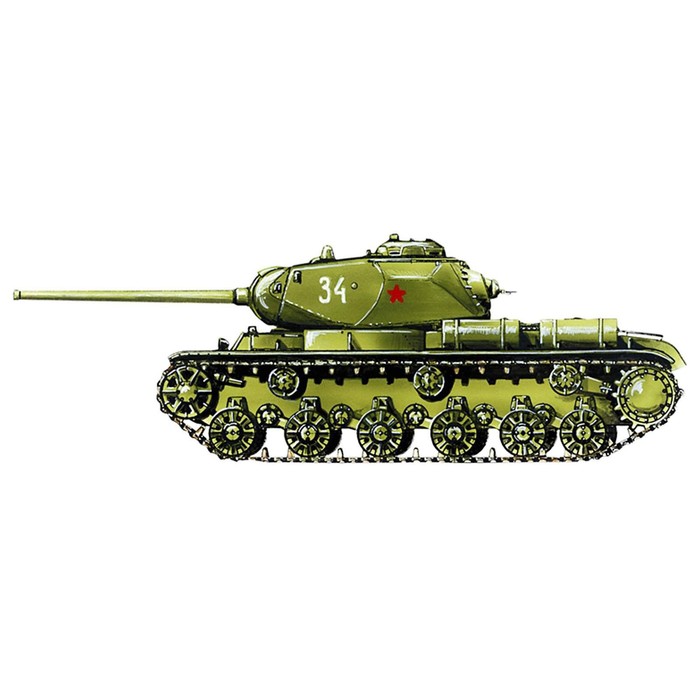 Сборная модель «Советский тяжелый танк КВ-85» Ark models, 1/35, (35024) - фото 1877452314