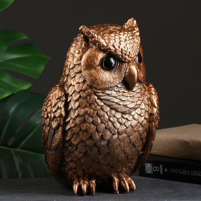 Копилка для денег «Сова средняя», гипс, 25×20×30 см