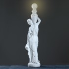 Лампа интерьерная "Девушка с кувшином" белый 160 см - Фото 4