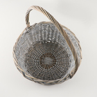 Набор корзин плетёных «Косичка», 3 шт., 40×17/45 см, 32×16/40 см, 26×16/37 см, ива - Фото 4