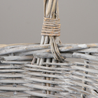 Набор корзин плетёных «Косичка», 3 шт., 40×17/45 см, 32×16/40 см, 26×16/37 см, ива - Фото 5