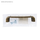 Ручка-скоба CAPPIO ELEGANT РС150AB, м/о 96 мм, керамическая, бронза - Фото 4