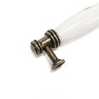 Ручка скоба Ceramics 008, 96 мм, керамическая, цвет бронза - Фото 5