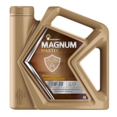 Масло моторное rosneft Magnum Maxtec 5W-30, 4 л п/синт